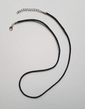 Load image into Gallery viewer, Black satin cord, 24 inches.