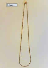 Load image into Gallery viewer, Delicate copper chain