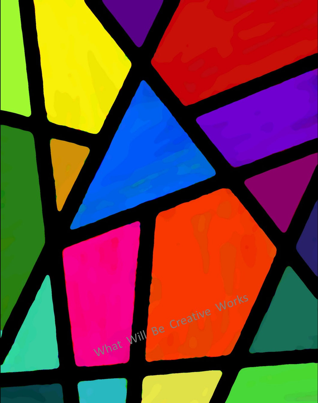 Geometric Bold Colors