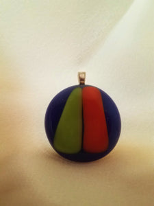 Unique Round Glass Pendants