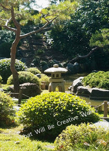 Japanese Garden Photo Art Prints