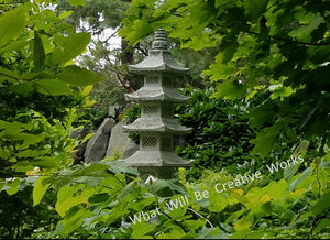 Japanese Garden Photo Art Prints