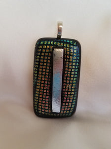 Large Rectangular Glass Pendants